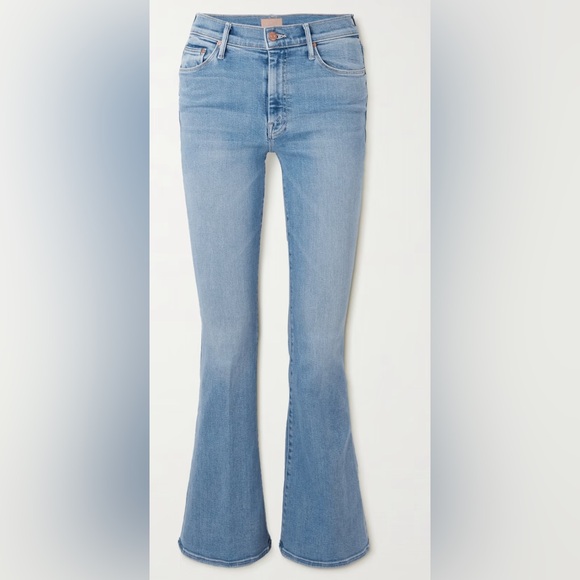 MOTHERThe Weekender high-rise flared jeans
